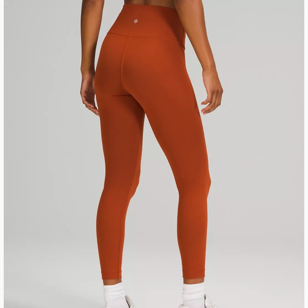 Lululemon Wunder Train HR Tight 25” * Aztec Brick - Picture 5 of 7